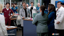 Standing Ovation Congratulations Doctor Chicago Med GIF