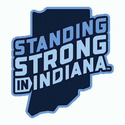 Standing Strong Indiana Sticker GIF
