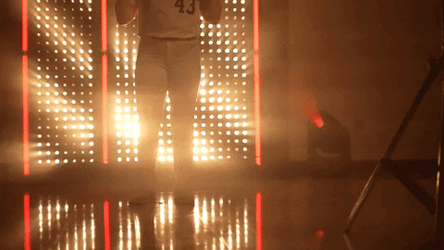 Stanford Ella Murchison Flexing Jersey GIF