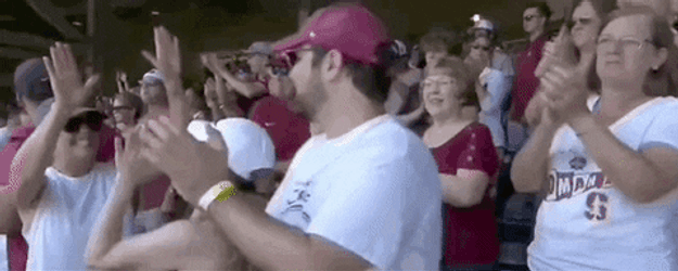 Stanford Fans Cheering GIF