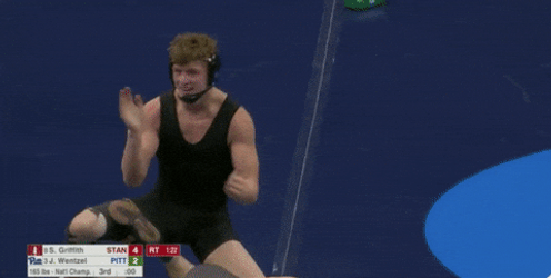 Stanford Shane Griffith Celebrating GIF