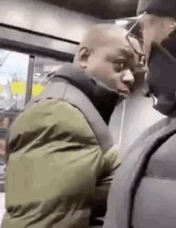 Stanger Man Giving Mean Mug GIF