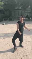 Stanky Leg Funny Guy  GIF