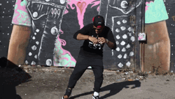 Stanky Leg Street Dance GIF