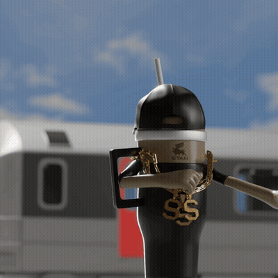 Stanley Cup With Straw GIF