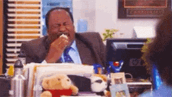 Stanley Hudson Hilarious Laughing GIF
