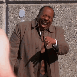 Stanley Hudson Laugh So Hard GIF