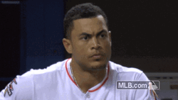 Stanton Stares Seriously Somewhere GIF