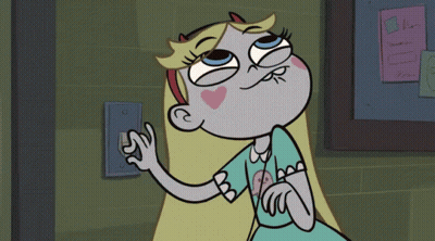 Star Butterfly From Star Vs The Forces Of Evil Is Making A Face GIF