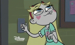 Star Butterfly Switch On Off GIF