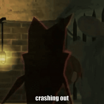 Star Crashing Out GIF