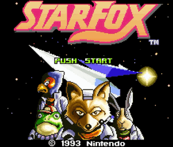 Star Fox 1993 Nintendo Game GIF