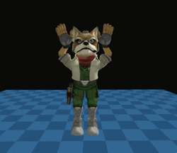 Star Fox  McCloud Cute Dance GIF