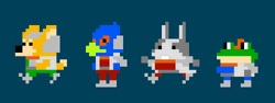 Star Fox Pixel Cartoon GIF