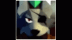 Star Fox Wolf O'Donnell WTH GIF