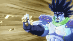 Star Platinum Jotaro Kujo Fast Hand Power GIF