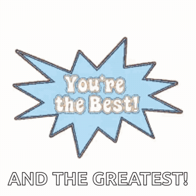 Star Saying You're The Best And The Greatest GIF