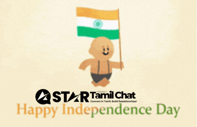 Star Tamil Chat Happy Independence Day GIF