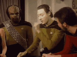 Star Trek Data Rolling Dice GIF