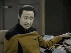Star Trek Fake Laugh GIF