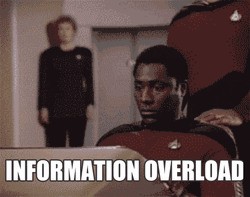 Star Trek Information Overload GIF