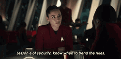 Star Trek La'an Noonien-Singh Know When To Bend Rules GIF