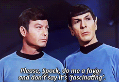 Star Trek Leonard McCoy And Spock GIF