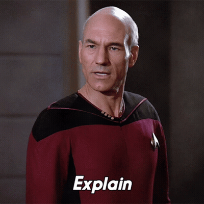 Star Trek Man Saying Explain GIF