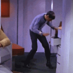 Star Trek Spock Searching GIF