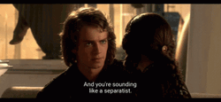 Star Wars Anakin Skywalker More Like A Separatist GIF