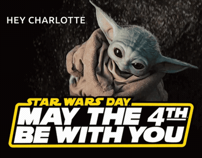 Star Wars Baby Yoda May The 4Th GIF
