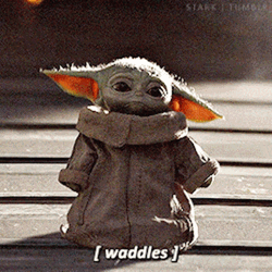 Star Wars Baby Yoda Waddle