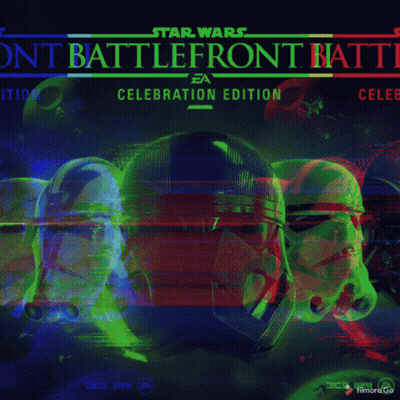 Star Wars Battlefront II Celebration Edition Poster GIF