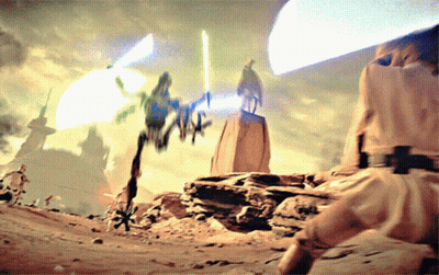 Star Wars Battlefront II Celebration Edition Poster GIF