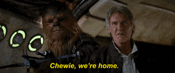 Star Wars Chewie We're Home