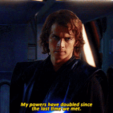 Star Wars Darth Vader Unlimited Power Doubled GIF