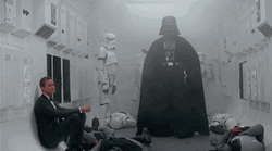 Star Wars Darth Vader Walking GIF