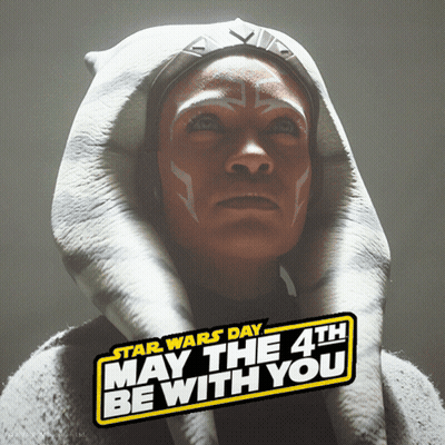 Star Wars Day May the 4th Be With You Poster