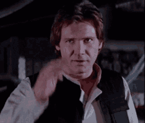 Star Wars Han Solo GIF