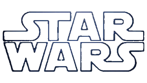 Star Wars Logo Sticker