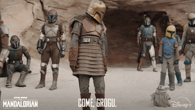 Star Wars Mandalorian Group Of Soldiers GIF