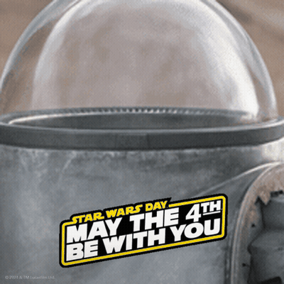 Star Wars May The 4Th Sticker GIF