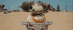 Star Wars They See Me Rollin