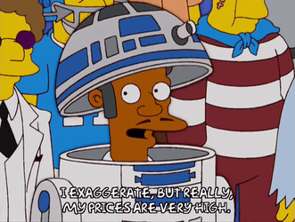 Star Wars Wikisimpsons R2d2 GIF