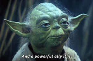 Star Wars Yoda Powerful Ally GIF