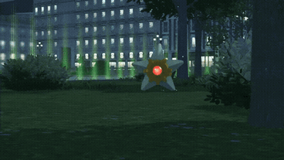 Star With Red Light Inside GIF