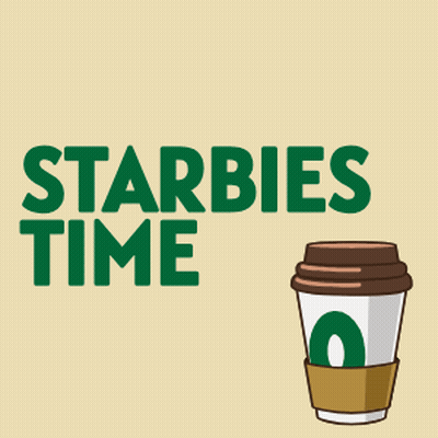 Starbucks Cup With Cookie GIF