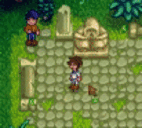 Stardew Valley Characters Throwing Fish GIF