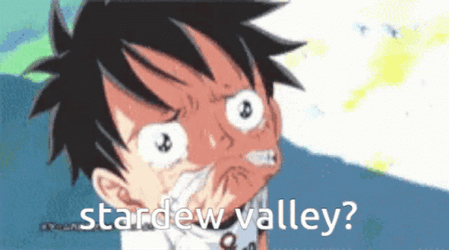 Stardew Valley Young Luffy Crying GIF