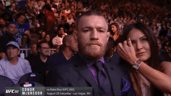Stare Down Martial Artist Conor McGregor GIF